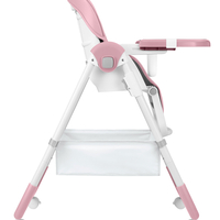 KikkaBoo Стол за Храненe Spicy Pink