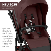 ABC Design Running Stroller Salsa 5 Run Umbra Комбинирана Спортна Детска Количка