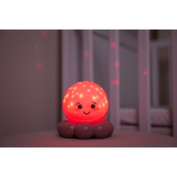 Cloud B Нощна Лампа Twinkles To Go Octo Pastel Pink