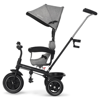  Триколка KinderKraft FREEWAY, Сив меланж 