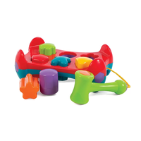 PLAYGRO АКТИВНА ИГРАЧКА С ФОРМИ ЗА ПОДРЕЖДАНЕ И ЧУК 12-36М