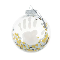 BABY ART MY BABY STILE  CHRISTMAS BALL - КОЛЕДНА ТОПКА ПРОЗРАЧНА