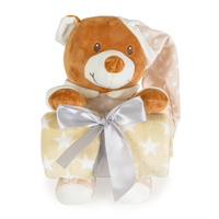 Cangaroo Одеало 90/75 с Играчка Addie Bear 111962