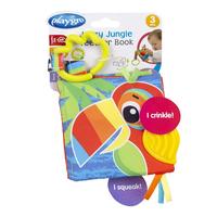 PLAYGRO КНИЖКА ГРИЗАЛКА ДЖУНГЛА 3М+
