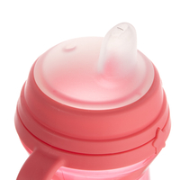 Чаша със сламка 150 мл pink