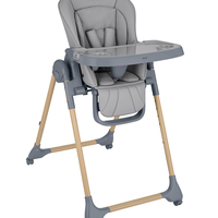 KikkaBoo Стол за Храненe Olive 2 Grey