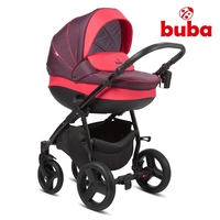  Бебешка количка 3в1 Buba Bella 706, Burgundy 