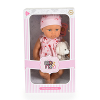 Moni Кукла 30см Bear and Baby Розова Рокля 111800