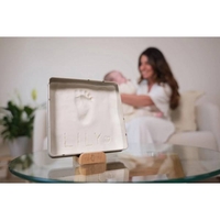 Petit ARTichaut Правоъгълна Метална Кутия за Бебешки Отпечатък със Стойка Pretty Hearts