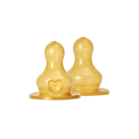 BIBS 2 Броя Биберони за Бутилка Бавен Поток от Каучук