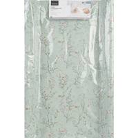 KikkaBoo Твърда PVC Подложка за Повиване 80х50см Secret Garden Green