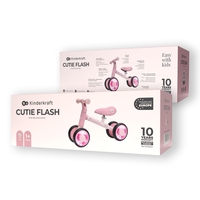 KinderKraft CUTIE FLASH PINK Колело За Баланс