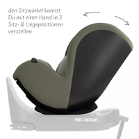 ABC Design Reboard Car Seat Lily i-Size 0 - 4 years Кош за Новородено Sage