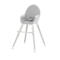  Столче за хранене 2 в 1 KinderKraft FINI, All grey 