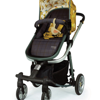Комплект количка Cosatto Giggle Quad Spot the birdie 5в1, i-Size база и чувалче за крака