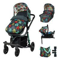 Промопакет Cosatto Giggle Quad Hare Wood 3в1 + i-Size база и чувалче за крака
