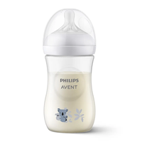 Philips AVENT SCY903/67 Шише за Хранене Natural Response 260 мл с Биберон без Протичане Поток 3 от 1м+