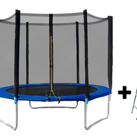 Детски батут Cosmolino 8FT (252 см) с мрежа и стълба