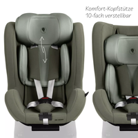 ABC Design Reboard Car Seat Lily i-Size 0 - 4 years Кош за Новородено Sage