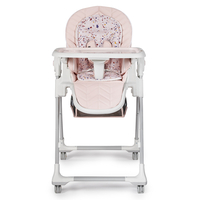  Столче за хранене KinderKraft LASTREE, розово 