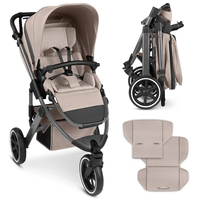 ABC Design Running Stroller Salsa 5 Run Camel Комбинирана Спортна Детска Количка
