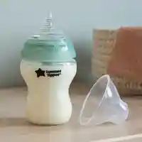 Tommee Tippee Advanced Anti-Colic+ 260 мл Комплект от 2 броя Самостерилизиращи се Бебешки Шишета за Хранене и Система за Намаляване на Коликите