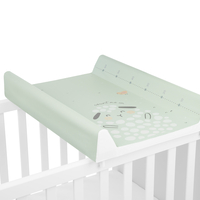 KikkaBoo Твърда PVC Подложка за Повиване 80х50см Sleepy Sheep