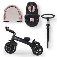  Триколка KinderKraft EASYTWIST, Бежова/птици 