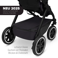 ABC Design Samba 2 Coal Комбинирана Детска Количка 2 в 1