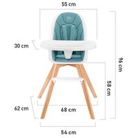  Столче за хранене KinderKraft TIXI, Розово 
