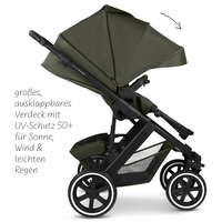 ABC Design Salsa 5 Air Avocado Комбинирана Детска Количка 2 в 1