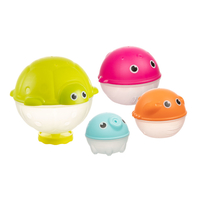 Играчки за баня, OCEAN 12м+, 4 бр