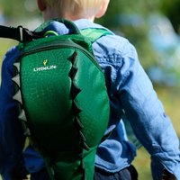  Раница LittleLife Крокодил L10812, С повод 