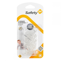 SAFETY 1st Комплект от 4 Броя Пластмасови Прозрачни Протектори за Ъгли и Ръбове