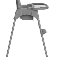 KikkaBoo Стол за Хранене 2в1 Jammy Grey