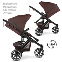 ABC Design Running Stroller Salsa 5 Run Umbra Комбинирана Спортна Детска Количка