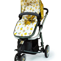 Комплект количка Cosatto Giggle 3 Spot the birdie 5в1, i-Size база и чувалче за крака