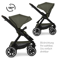 ABC Design Samba 2 Avocado Комбинирана Детска Количка 2 в 1