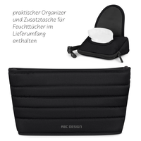 ABC Design Кош за Новородено Carrycot for Samba / Salsa Run / Zoom - Coal