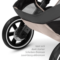 ABC Design Running Stroller Salsa 5 Run Camel Комбинирана Спортна Детска Количка