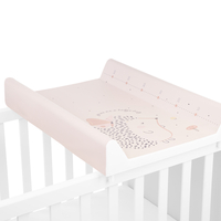 KikkaBoo Твърда PVC Подложка за Повиване 50х70см Hedge and Hugs