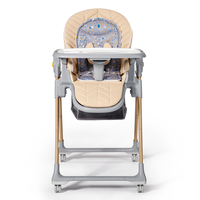  Столче за хранене KinderKraft LASTREE, дървесно 