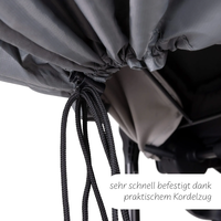 ABC Design Rain Cover 4 Seasons for Stroller Дъждобран с Цип за Детска Количка 2 в 1