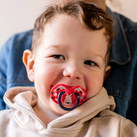 Tommee Tippee Ортодонтични Залъгалки Fun Friends 18-36М+ 2 Броя Кафяви Мечета