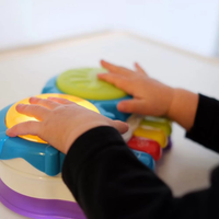 PLAYGRO МУЗИКАЛНА ИГРАЧКА 2В1 ПИАНО И БАРАБАНИ 12-36М