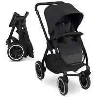 ABC Design Samba 2 Coal Комбинирана Детска Количка 2 в 1