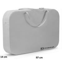  Бебешка кошара KinderKraft 4 в 1 Sofi, Сива 