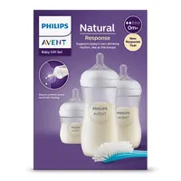Philips Avent КОМПЛЕКТ за Новородено Natural Response 3.0 - с 3 Шишета и Четка БАЗОВ