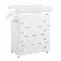 Скрин с вана за къпане и повивалник B970 white beige bears