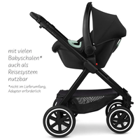 ABC Design Samba 2 Coal Комбинирана Детска Количка 2 в 1